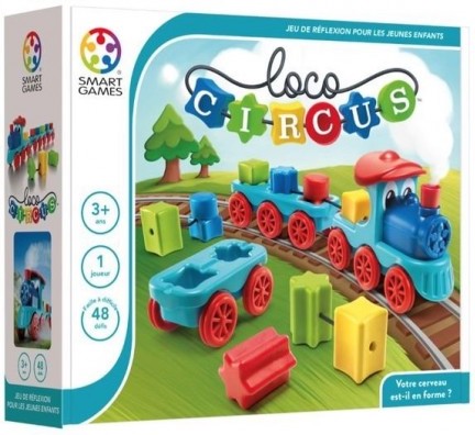 Jeu de logique Loco Circus Smartgames